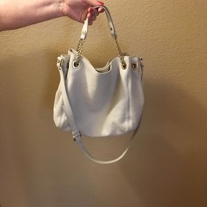 Michael Kors purse with gold chain straps